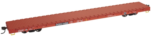 Atlas O DODX 68' Flat car, 3 rail or 2 rail
