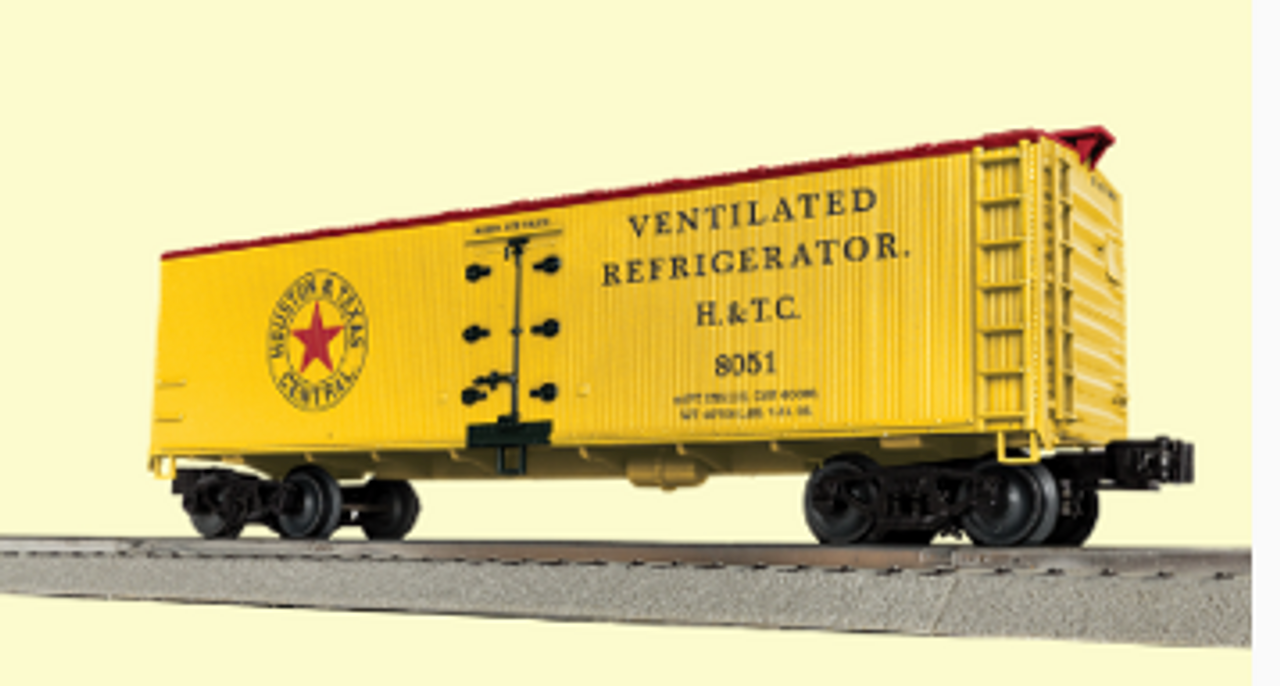 Pre-order for Lionel (fmr weaver) Houston and Texas Central 40' wood reefer,  3 rail