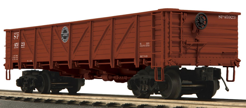 Pre-order MTH Premier SP composite  drop bottom 40' gondola, 3 rail or 2 rail