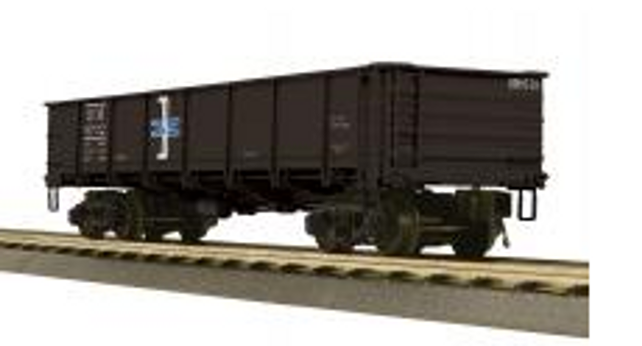 MTH Premier B&M Steel drop bottom 40' gondola, 3 rail 