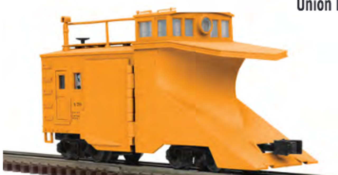 Atlas O Premier Rio Grande Russell snow plow, 3 rail