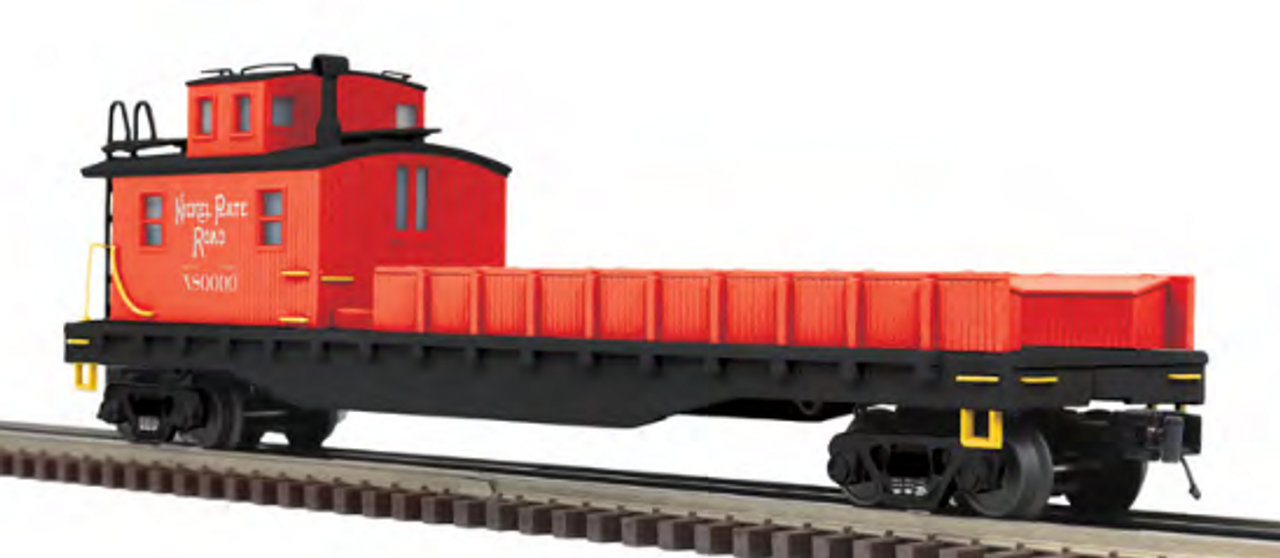 Atlas Premier NKP  wreck crane and boom tender/tool car,  3 rail 