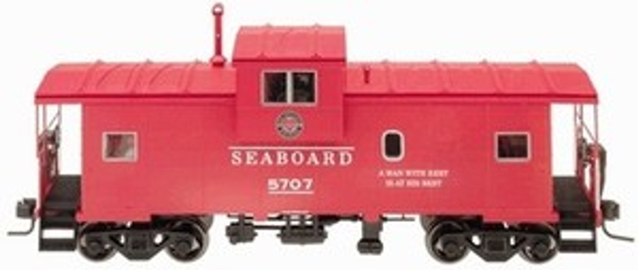 Atlas O Seaboard (air line) Extended Vision caboose, 2 rail