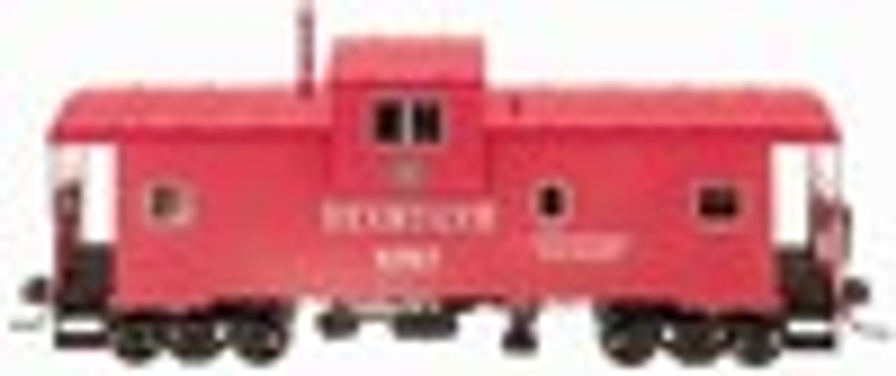 Atlas O Seaboard (air line) Extended Vision caboose, 2 rail