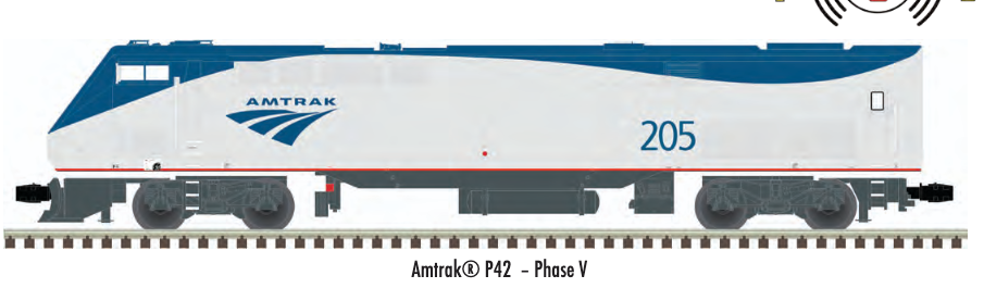 Pre-order for Atlas O Premier Amtk Ph.5  P42 genesis, 3 rail or 2 rail
