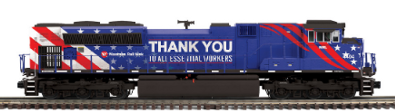 Atlas O Premier MRL (Essential Workers)  SD70ACe, , 3 rail 