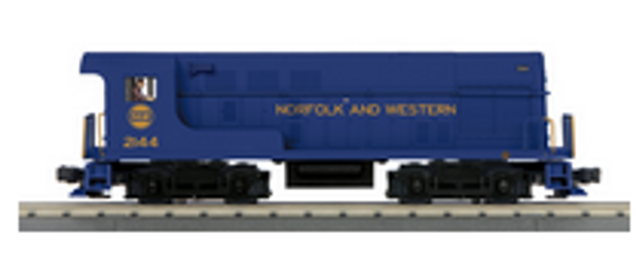 MTH Railking Scale  N&W (blue)   FM H10-44 switcher, 3 rail, P3.0