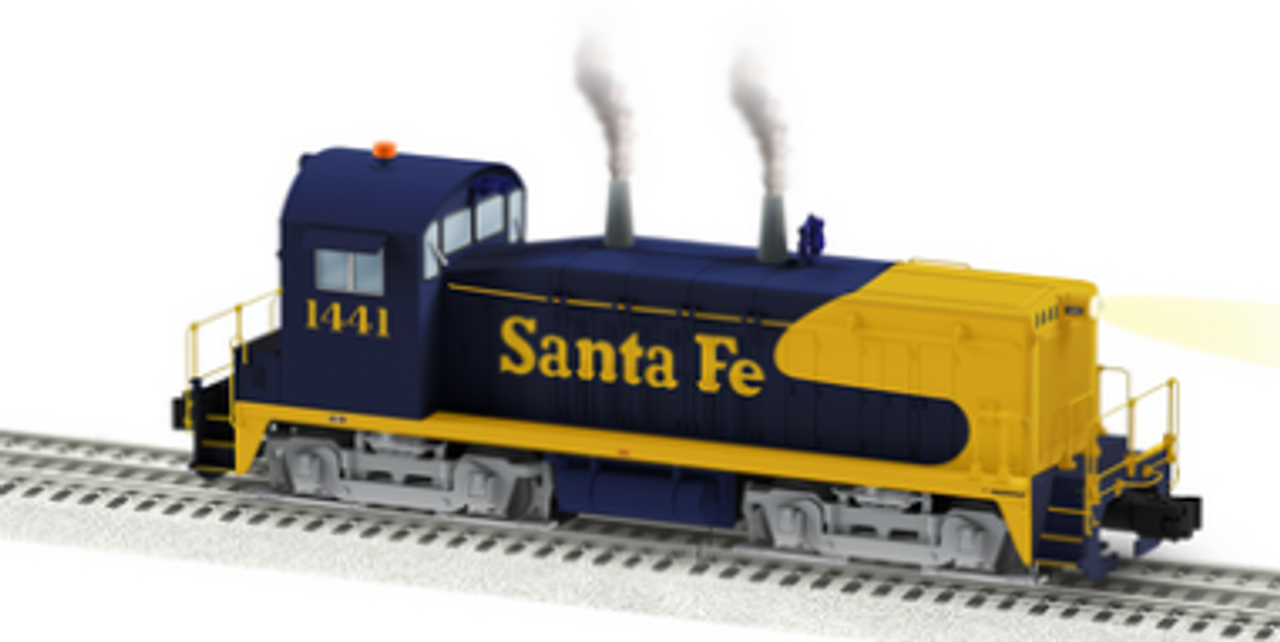 Lionel Legacy  Santa Fe   SW-1200  diesel switcher, 3rail