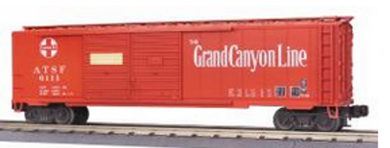 MTH Premier Santa Fe "Grand Canyon" 50' double door Box Car, 3 rail