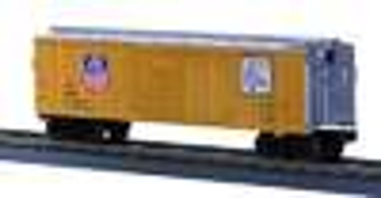 MTH Rail King UP "automated railway" 40' box car, Like New COndition