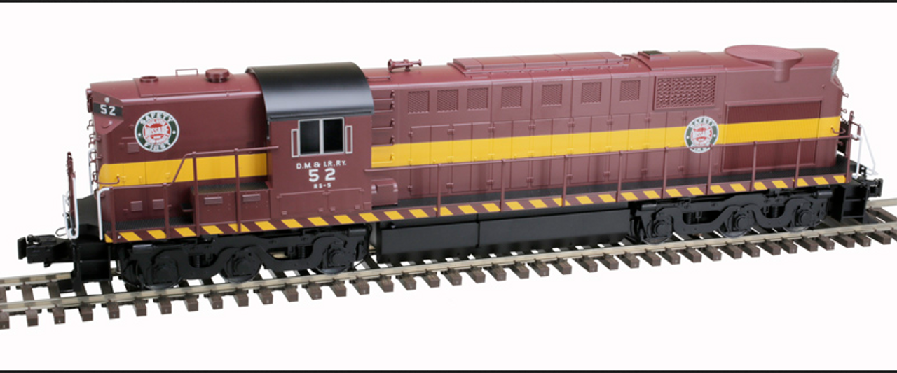 Atlas O DM&IR Alco RSD-15, 2 rail, analog DC,  Atlas O DM&IR Alco RSD-15, 2 rail, analog DC,