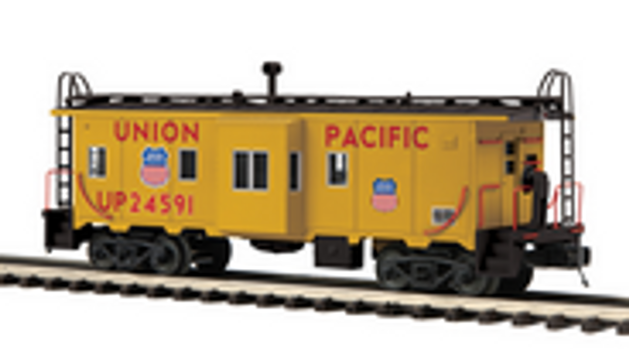 MTH Premier  UP  Bay Window  Caboose, 3 rail