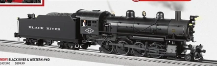 Legacy BR&W Consolidation steam engine, 3rail 
