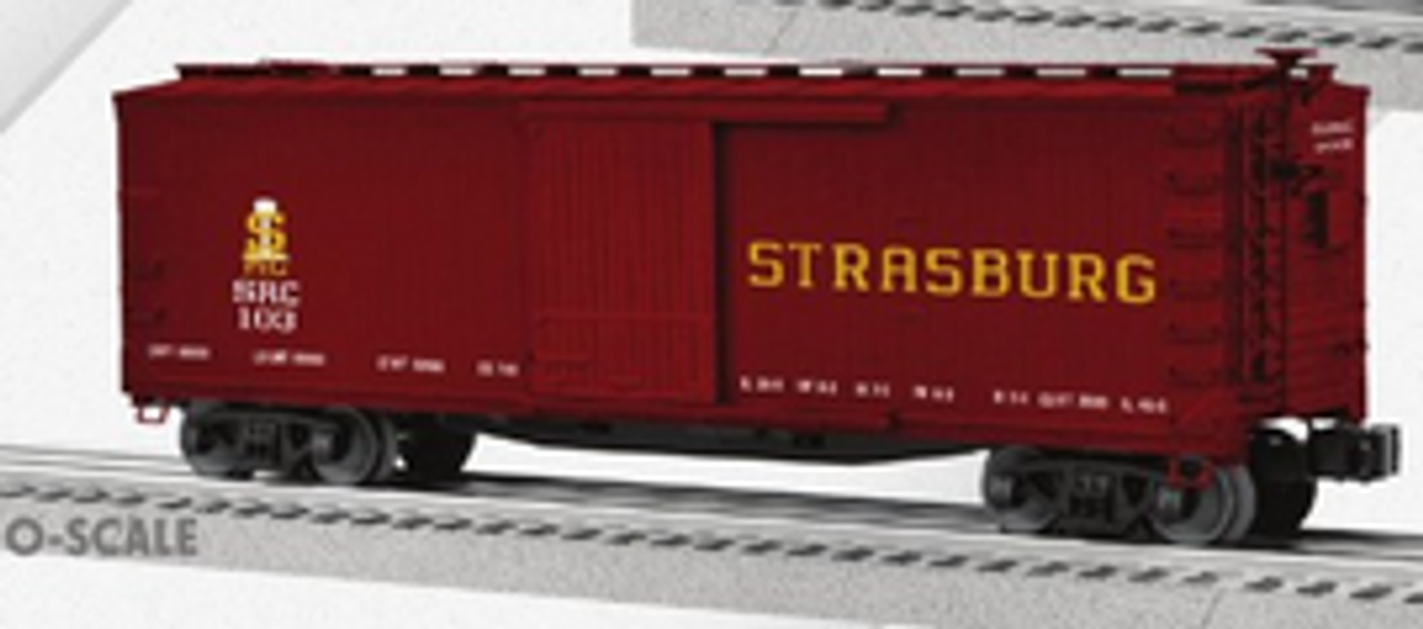 Pre-order for Lionel O  Strasburg Double Sheathed box car,  3 rail