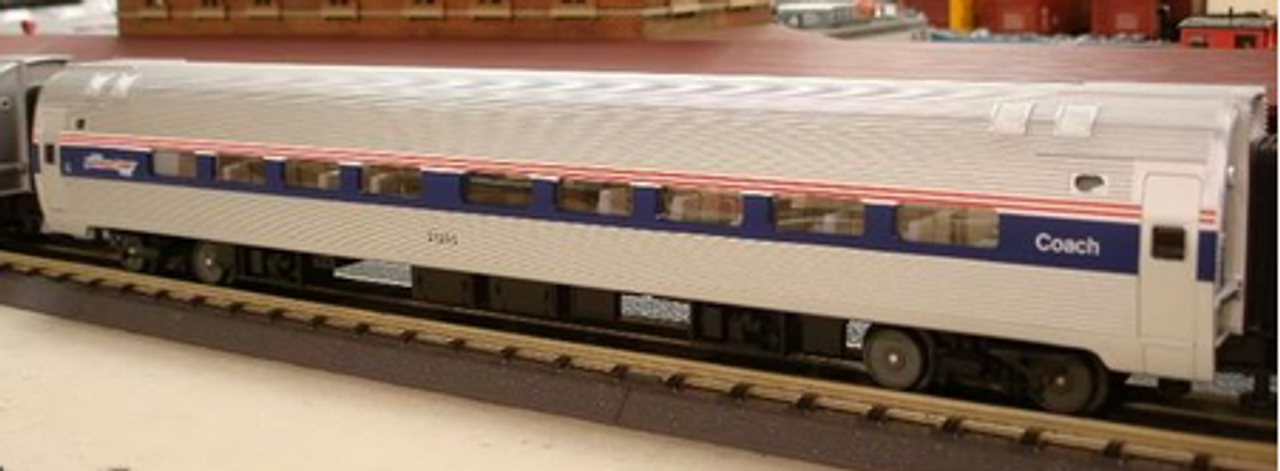 MTH Premier Amfleet Phase 4 "Northeast Direct" ,   4 car passenger set, 3 rail , 