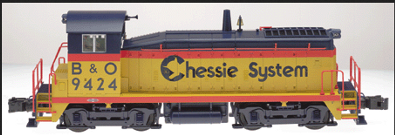 Atlas O Chessie   SW-9  diesel,  3 rail tmcc