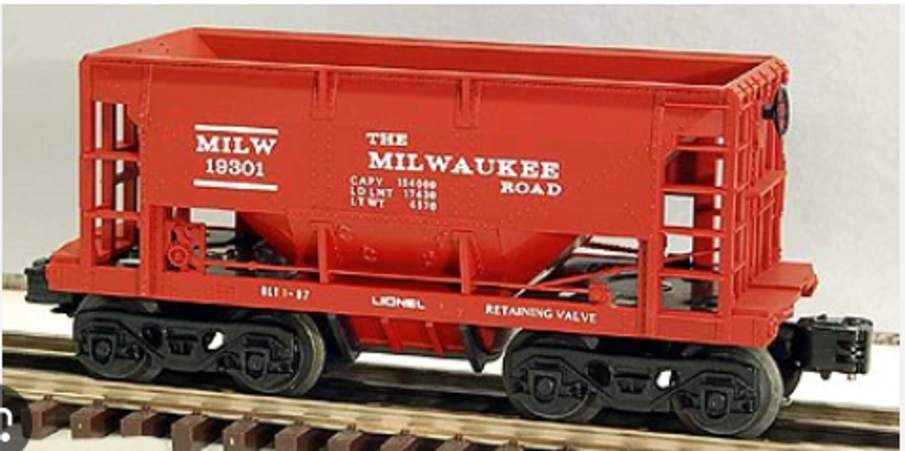 Lionel  MILW  Ore car, 3 rail