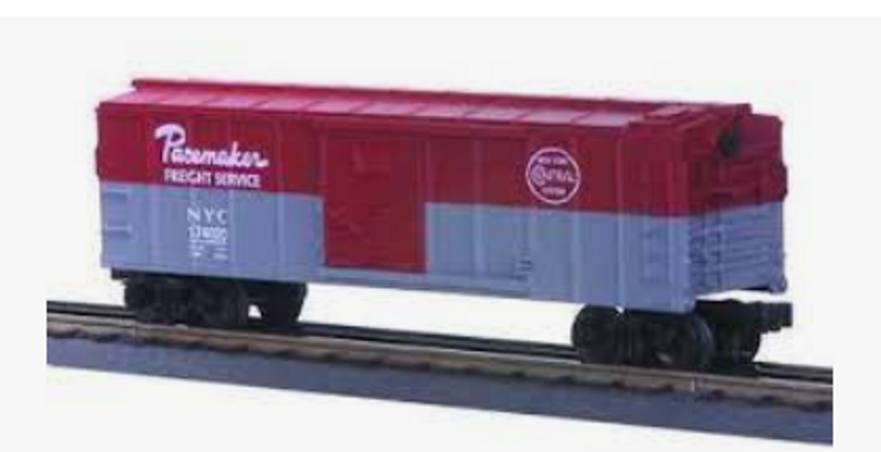 MTH Rail King NYC Pacemaker (round logo) 40' Box Car, 3 rail