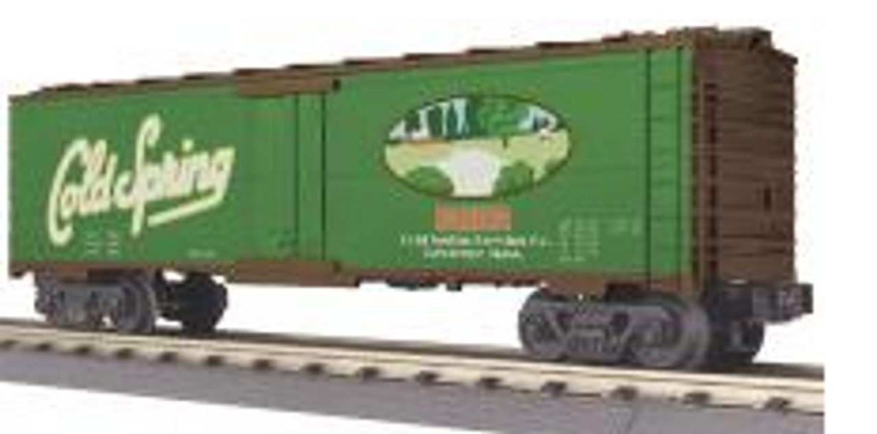 MTH Rail King semi-scale Cold Spring Beer steel  Reefer, 3 rail