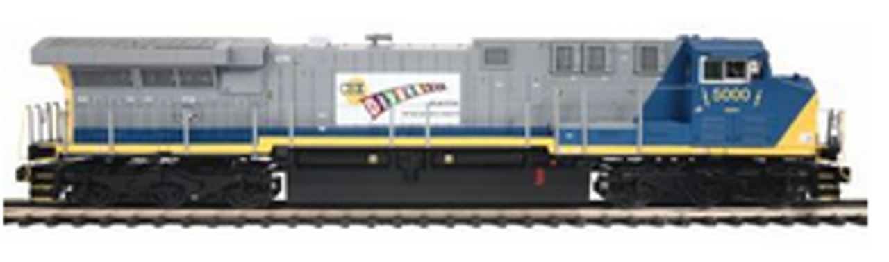 Pre-order for MTH Premier CSX Diversity AC6000 diesel, 3 rail, P3.0