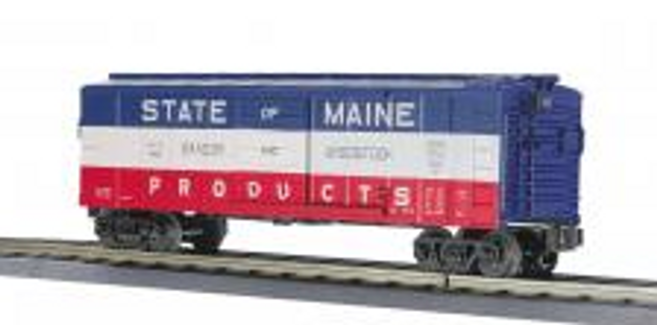 MTH Rail King (semi-scale) BAR  40'  Box Car, 3 rail