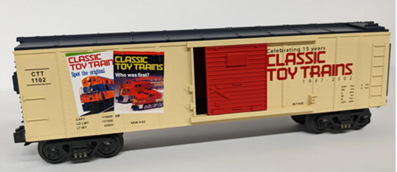 MTH Railking Classic Toy Trains 15th Aniv Box Car, 3 rail