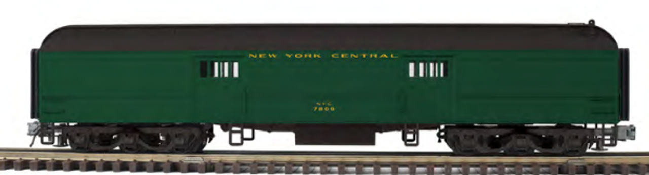 Pre-order for Atlas O 60' NYC (green)) Baggage Car, 3 rail or 2 rail