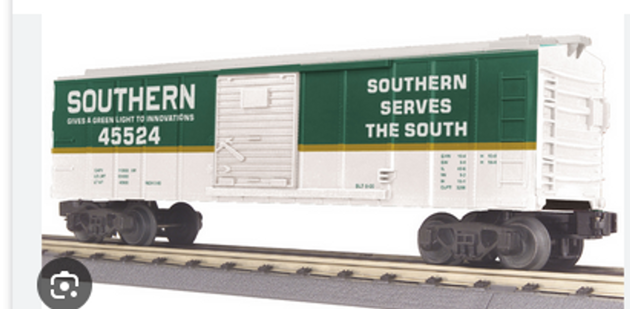 MTH Southern Box car, 3 rail, Like New Condition