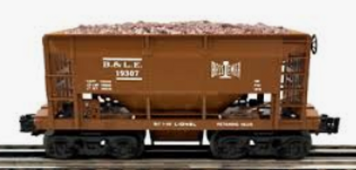 Lionel  B&LE  Ore car, 3 rail
