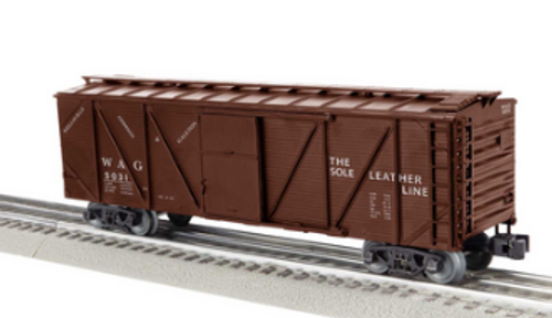 Lionel (former Weaver)  WAG  Single sheathed  40' box car, 3 rail or 2 rail
