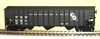 Weaver C&O 3 bay ribbed hopper car, 3 rail or 2 rail