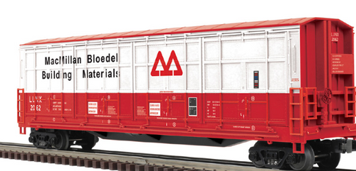 Pre-order for Atlas O  Premier McMillan Bloedel 55' all door box car, 3 rail or 2 rail