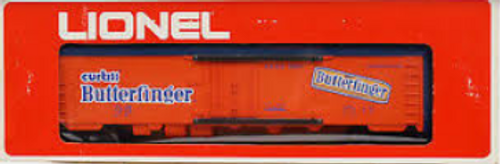 Lionel  traditional size Butterfinger   billboard  reefer, 3 rail