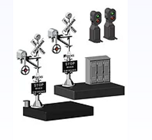 Z-Stuff  Pair of Operating  Highway crossing  wig wags