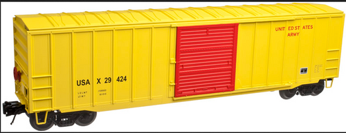 Atlas O US Army ACF  50' 1970's and later style box car, 