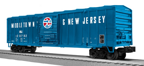 Pre-order for Lionscale   Middletown & New Jersey 50' ACF box car,  3 rail (convertible to 2 rail)