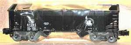Weaver CNJ  2 bay offset hopper car, 3 rail or 2 rail