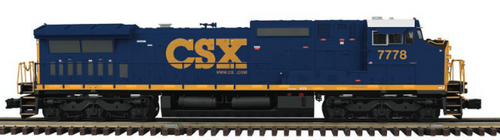 Pre-order Atlas O CSX  Dash 8-40CW, 3 rail or 2 rail, P3.0, or analog DC