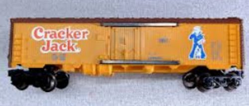 Lionel  traditional size Cracker Jack (carmel color)   billboard  reefer, 3 rail