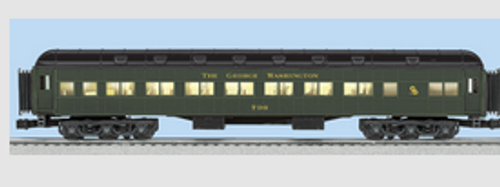 Lionel C&O "The George Washington"   18"  heavyweight coach, 3 rail