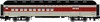 Case of 4  Atlas O Lackawanna (maroon) 60 ft  combines,  2 rail