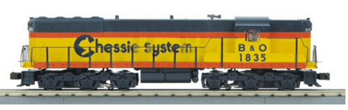 MTH Railking Scale  Chessie (B&O)  SD-9  diesel, 3 rail, non powered