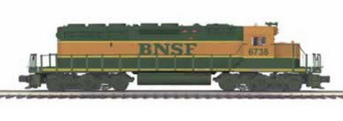 MTH Premier BNSF  SD40-2, 3 rail, non powered