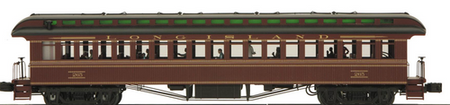 Pre-order for MTH Premier LIRR 1890's style wood 64' passenger  coach car...3 rail