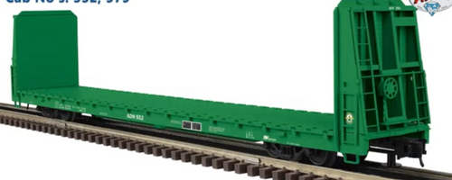 Pre-order for Atlas O ADN 62' Bulkhead Flat car, 3 rail or 2 rail