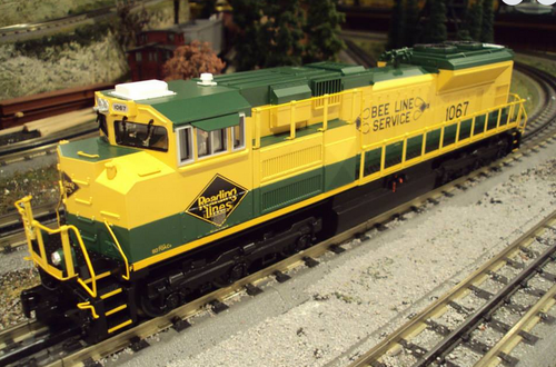 MTH Railking Semi-scale  Reading SD70ACE  diesel, 3 rail, Proto 2.0