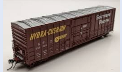 Pre-order for PDT exclusive  MTH Premier SP  50' waffle side box car, 3 rail or 2 rail
