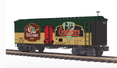 Pre-order for MTH Premier Old Crown Ale   36'' wood reefer, 3 rail or 2 rail