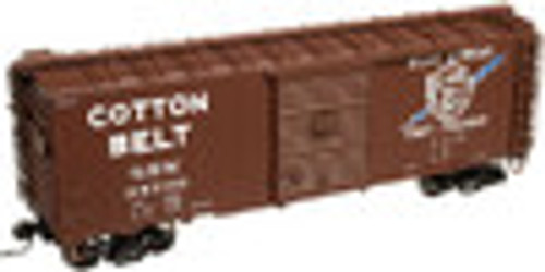 Atlas O special run Cotton Belt (SSW) 40'  1950's-70's box car, 3 or 2 rail