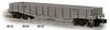 Weaver PRR M/W gray 40' wood side gondola, 3 rail or 2 rail